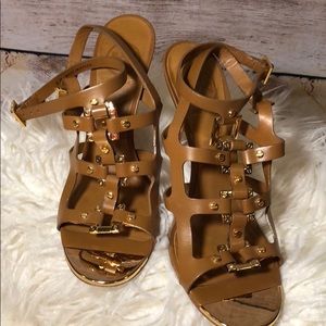 Tory Burch Francesca Gladiator Strappy Heels